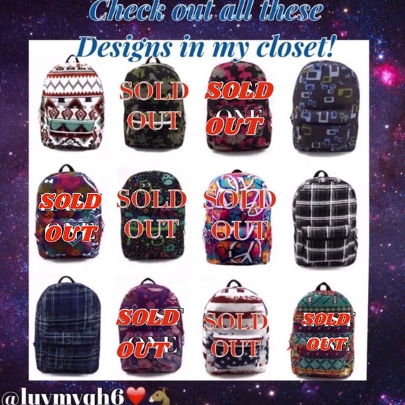 Aztec Print Backpack🎉3X HP🎉 - Picture 3 of 5